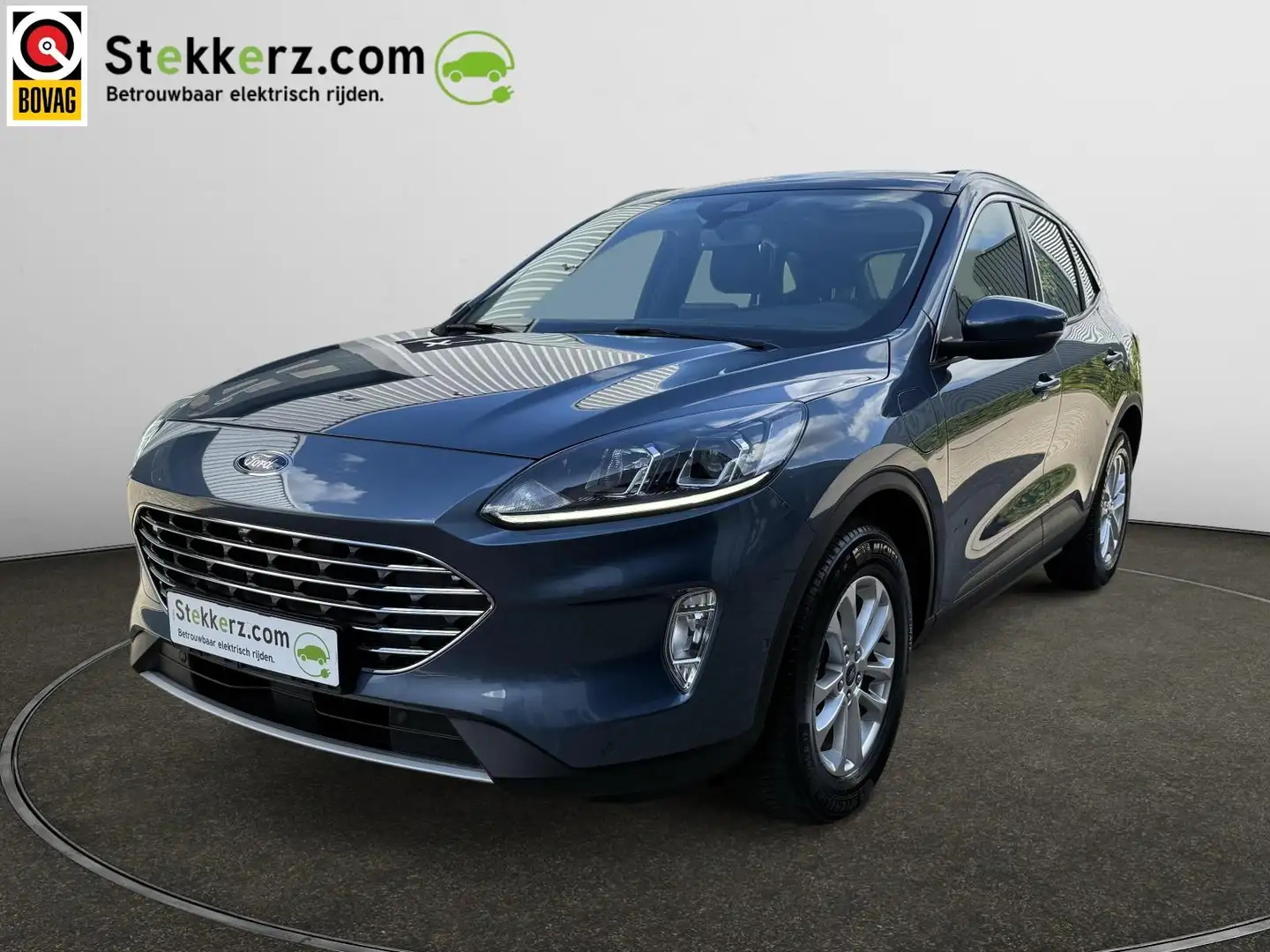 Ford Kuga 2.5 PHEV Titanium Panoramadak, Trekhaak Bleu - 1