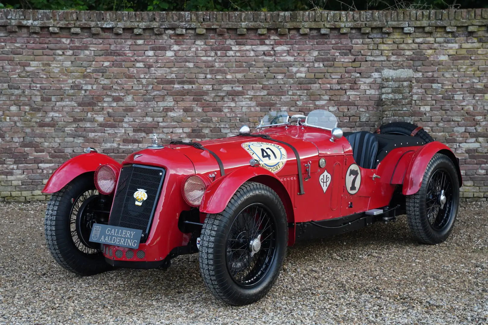 Oldtimer Alvis Barson Special Straight Eight Exceptionally rare 1 Červená - 1