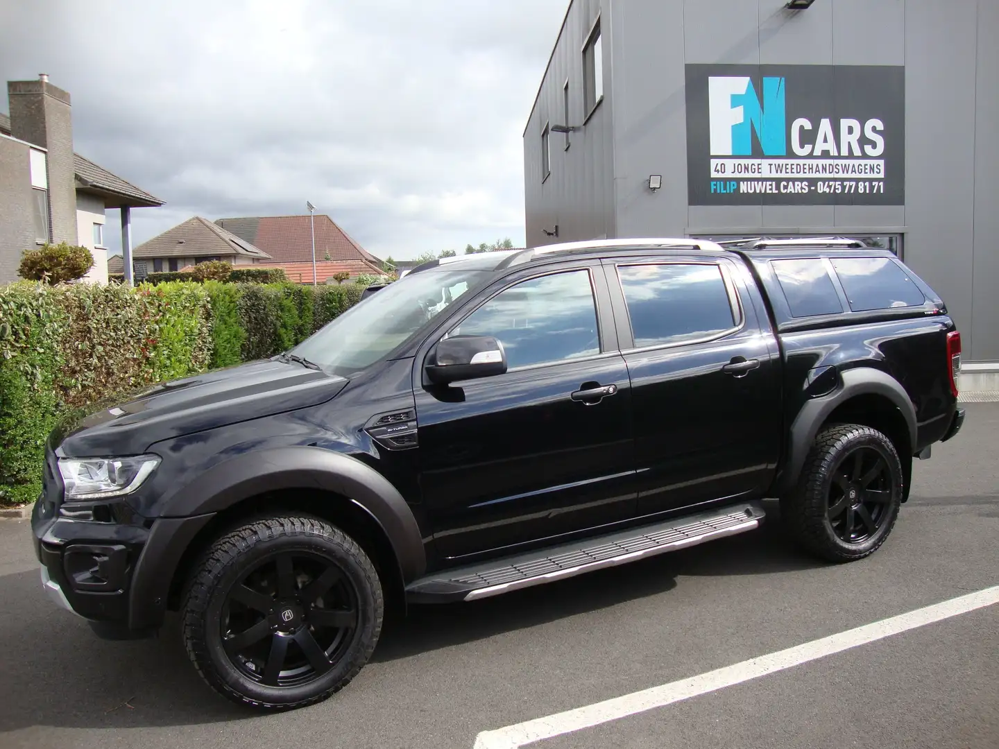 Ford Ranger 212pk, verkocht, vendu, sold ... alu. 20", 12/21 Noir - 1