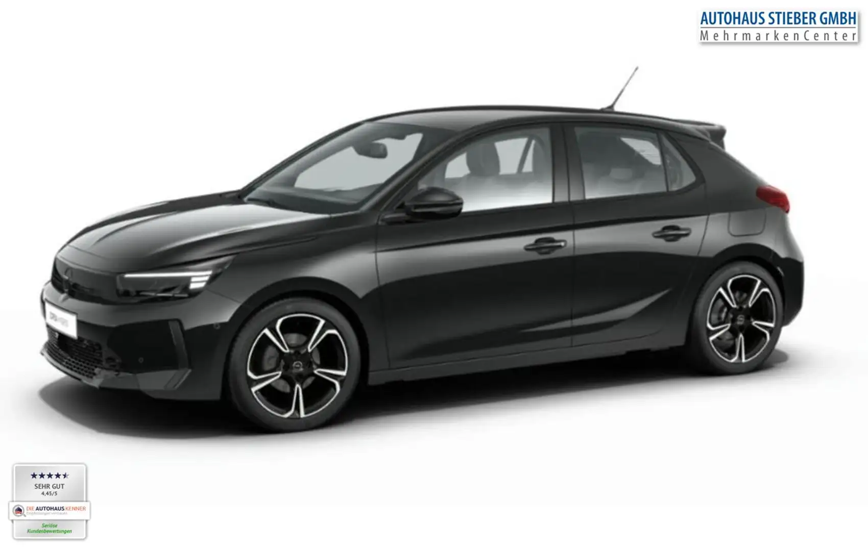 Opel Corsa GS 145 Hybrid AT6 KomfortP SHZ LHZ KAM 107 kW (... Schwarz - 2