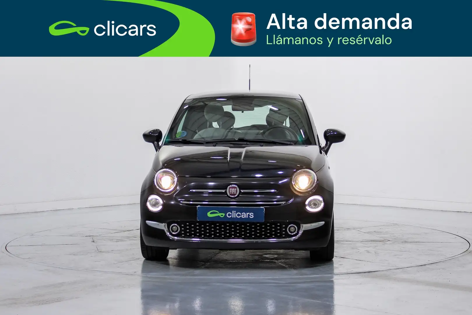 Fiat 500 1.0 Hybrid Dolcevita 52kW Negro - 2