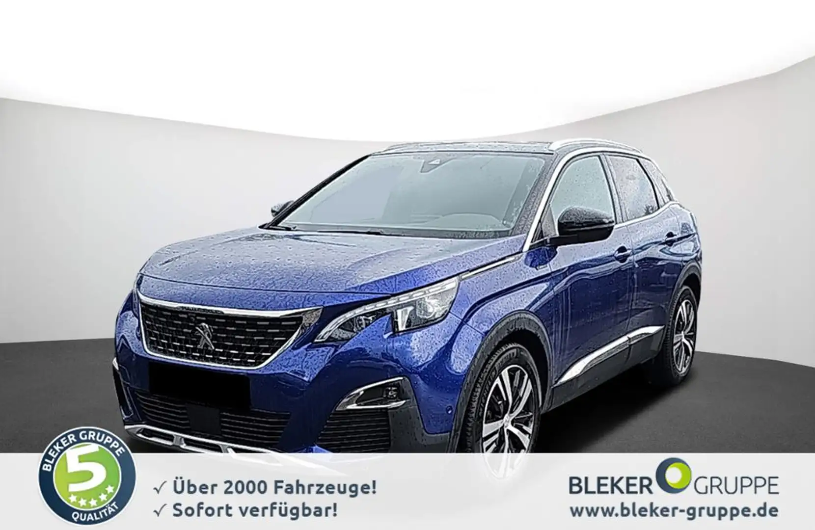 Peugeot 3008 PureTech 130 Allure Bleu - 1