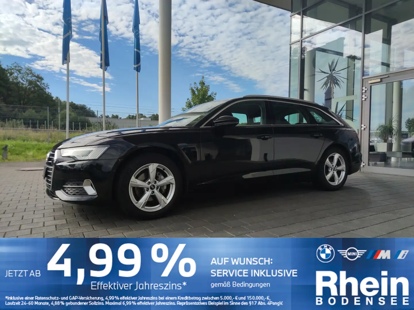 Audi A6 Avant Navi LED Sportsitze 18 Schwarz - 1