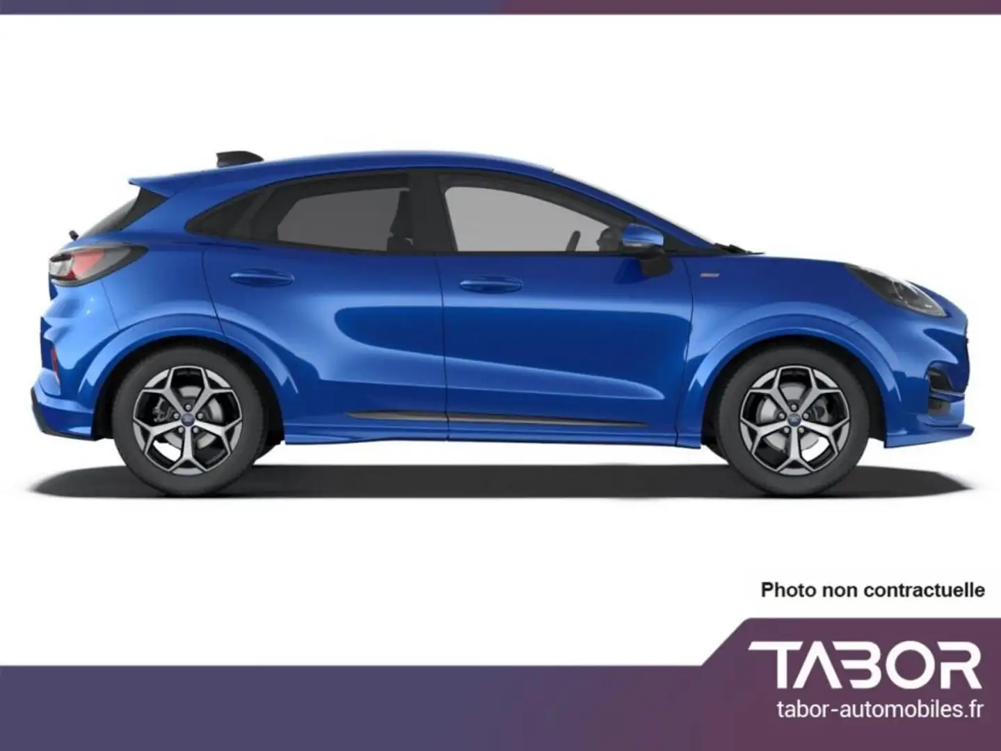 Ford Puma 1.0 EB 125 MHEV ST-Line LED Cam Bleu - 2