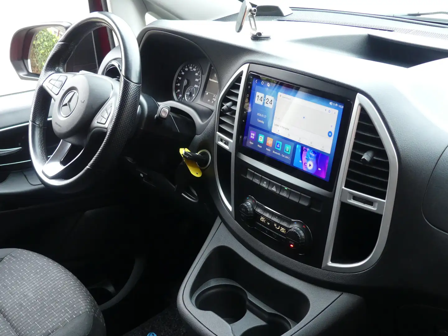 Mercedes-Benz Vito 114 CDI Lang Dubbel Cabine LED/Camera/Trekhaak/Nav Rouge - 2