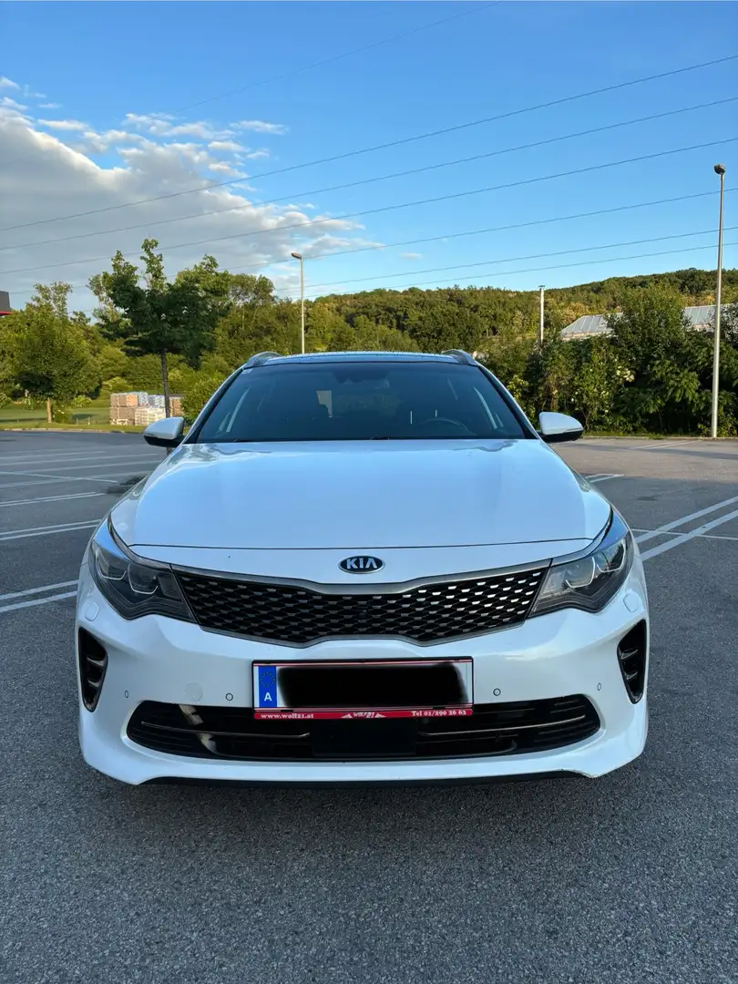 Kia Optima Wagon 1,7 CRDi ISG GT-Line DCT Weiß - 2