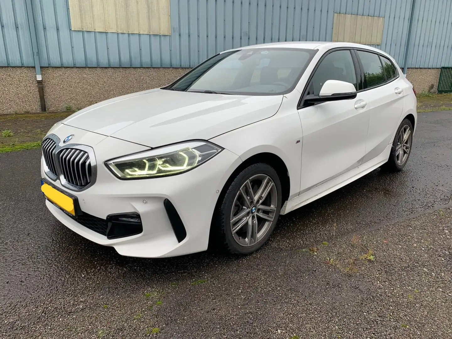 BMW 120 120d Aut. M Sport Blanc - 1