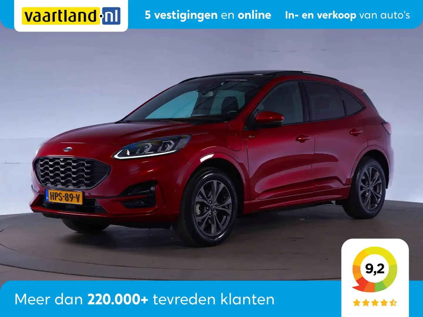 Ford Kuga 2.5 PHEV ST Line X [ Panorama LED Camera ] Rood - 1