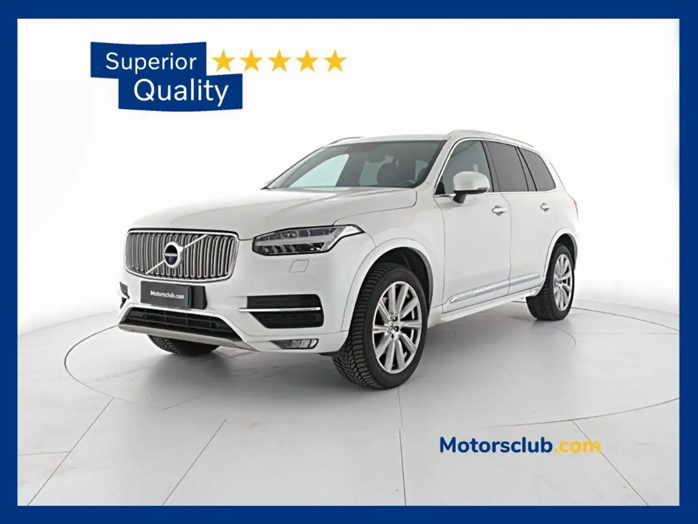 Volvo XC90 D5 AWD Geartronic Inscription Blanc - 1