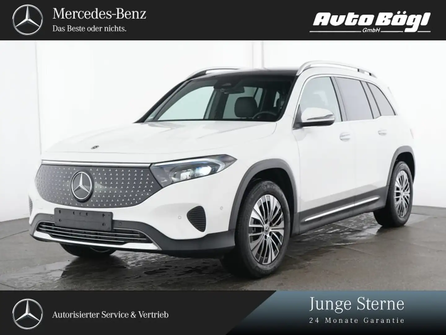 Mercedes-Benz EQB 300 EQB 300 4M Electric Art PLUS/Pano/Totw/MBUX/ Navi Weiß - 1