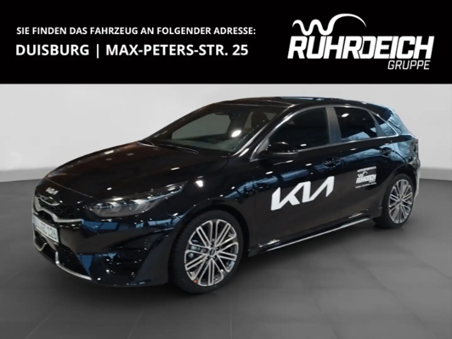 Kia Ceed / cee'd 1.5T DCT7 GT-Line TEC-Paket LEDER Navi PDC Noir - 1