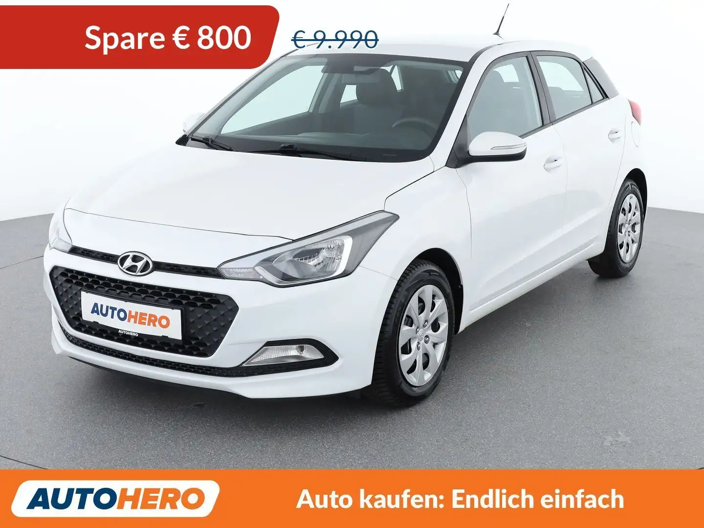 Hyundai i20 1.2 Start *BT*KLIMA* Weiß - 1