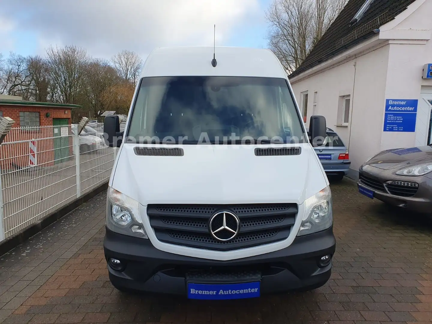 Mercedes-Benz Sprinter 314 CDi Kam.,Navi,Klima,Stdh,Euro6,1Hd. Blanc - 2