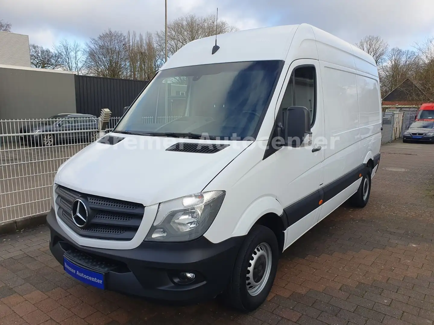 Mercedes-Benz Sprinter 314 CDi Kam.,Navi,Klima,Stdh,Euro6,1Hd. Blanc - 1