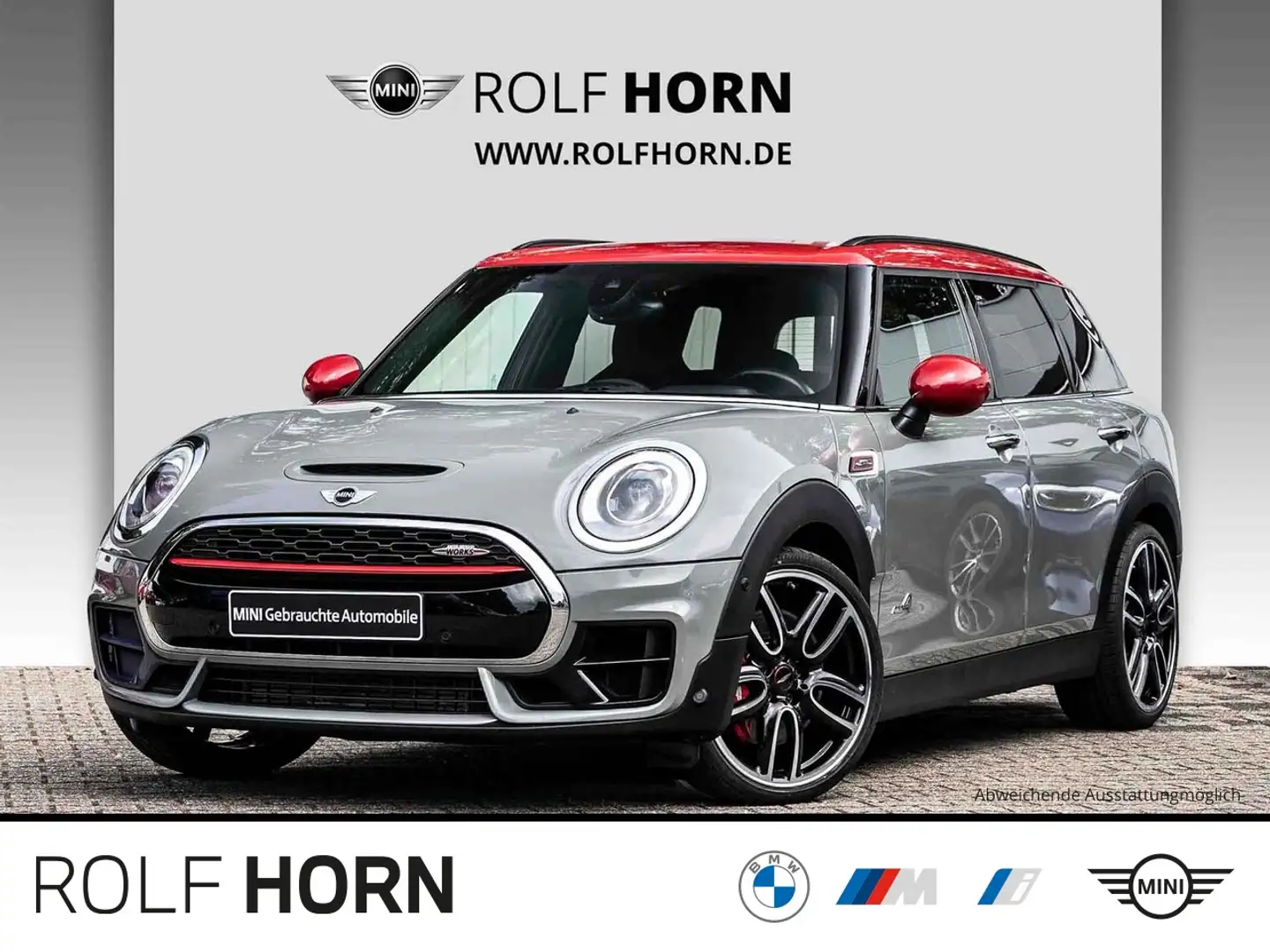 MINI Cooper Clubman Cooper JCW Autom Navi HUD SHZ Klima PDC Grau - 1