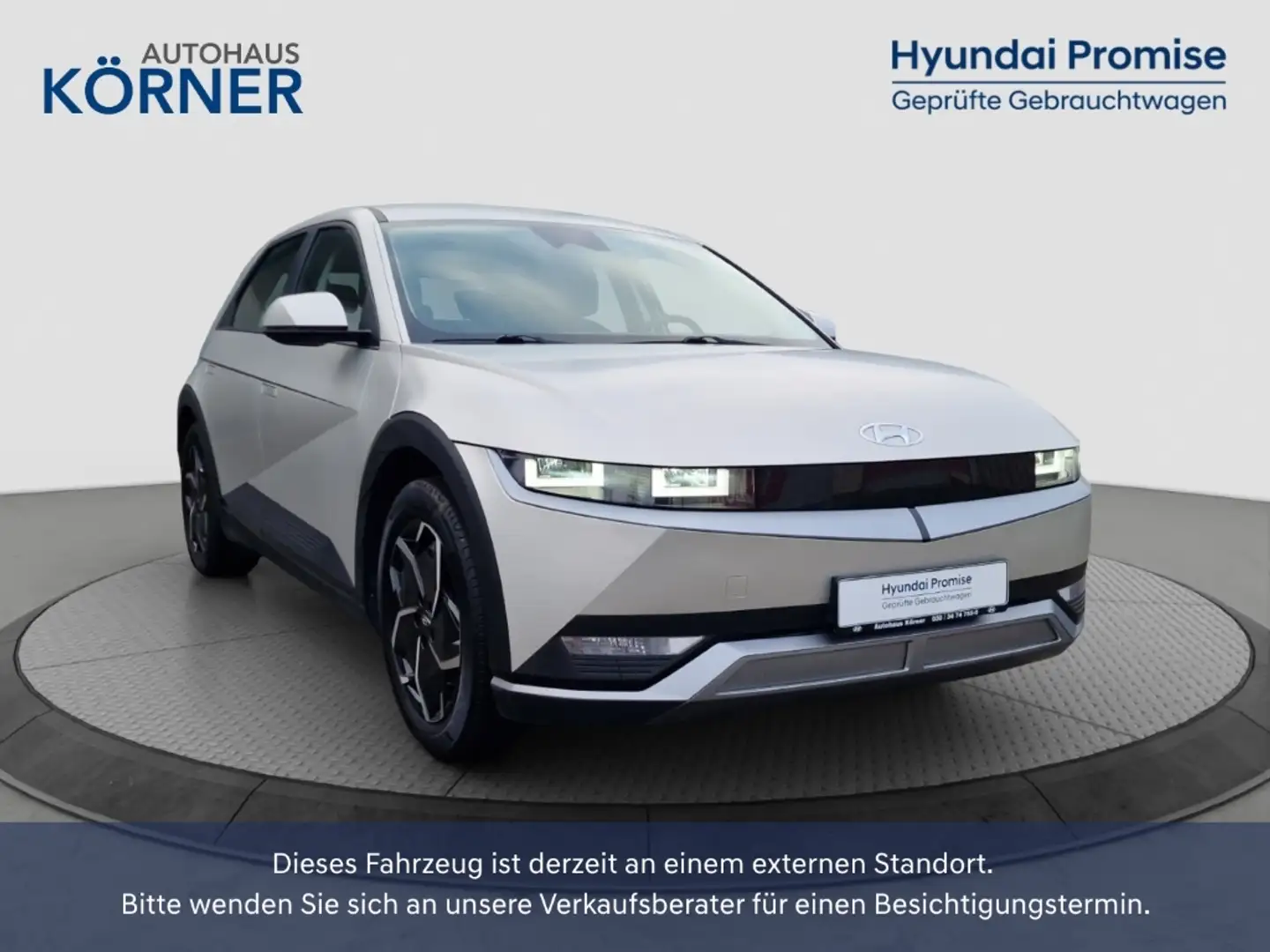 Hyundai IONIQ 5 58kWh *WÄRMEPUMPE*CAM*CARPLAY*NAVI*DAB* Złoty - 1