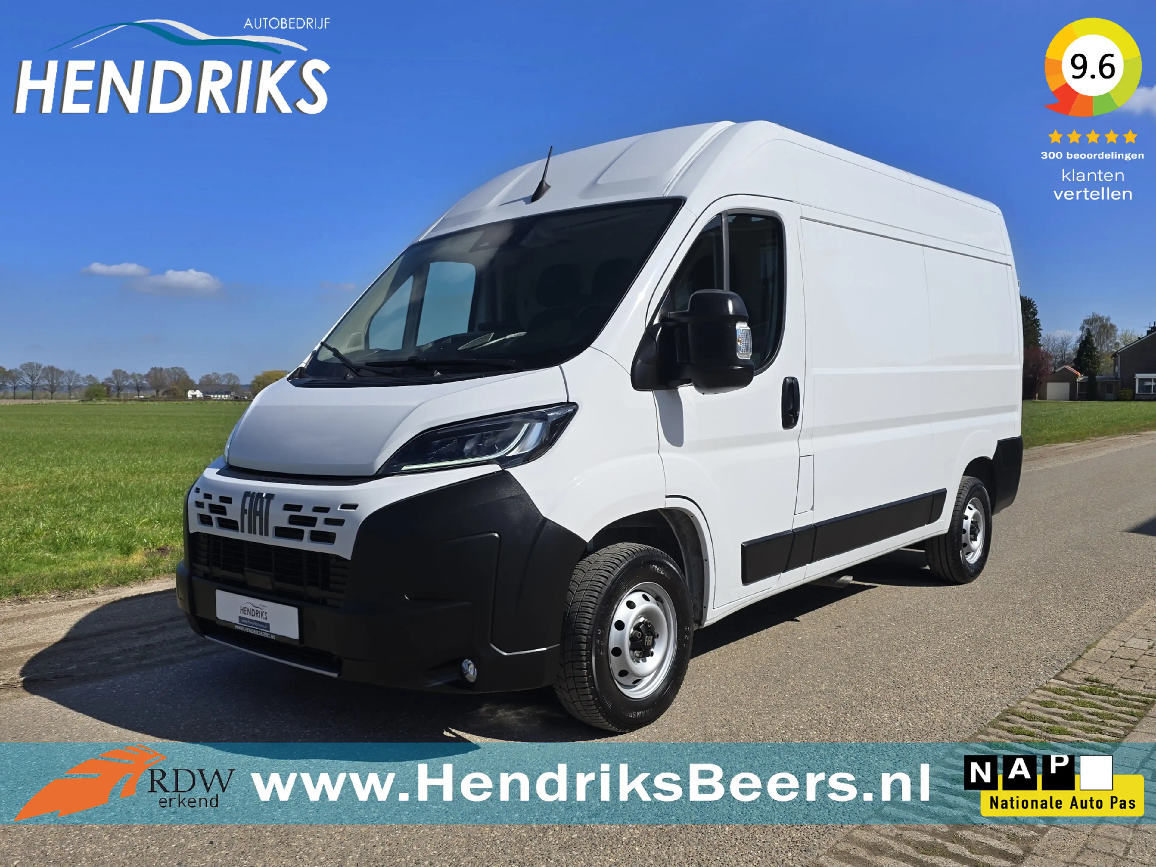Fiat Ducato 2.2 MultiJet L2 H2 3.5t - 140 Pk - Euro 6 - Groot