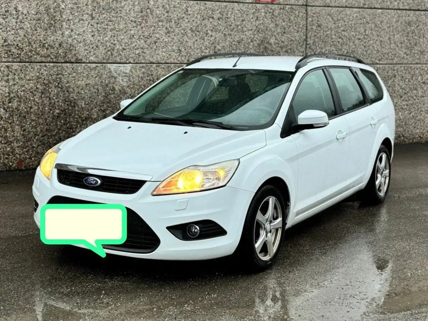 Ford Focus Focus 1.6 TDCi 90 FAP Trend Blanc - 2