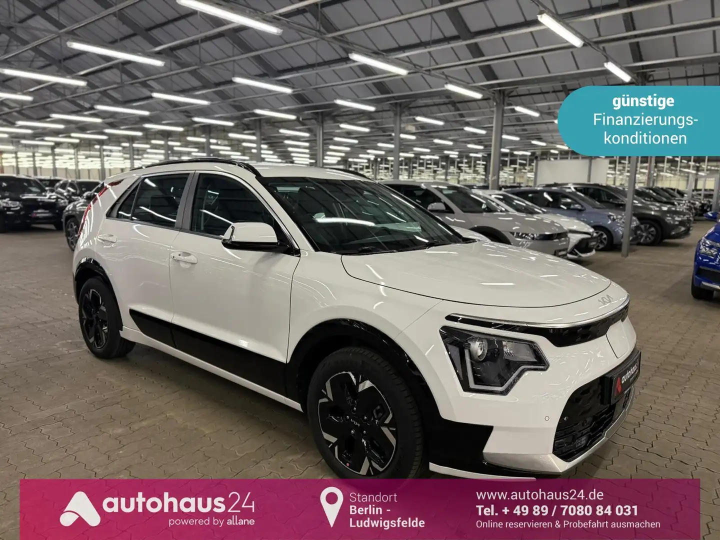 Kia e-Niro Vision (64,8kWh) ACC|Kamera|Sitzhzg Weiß - 1