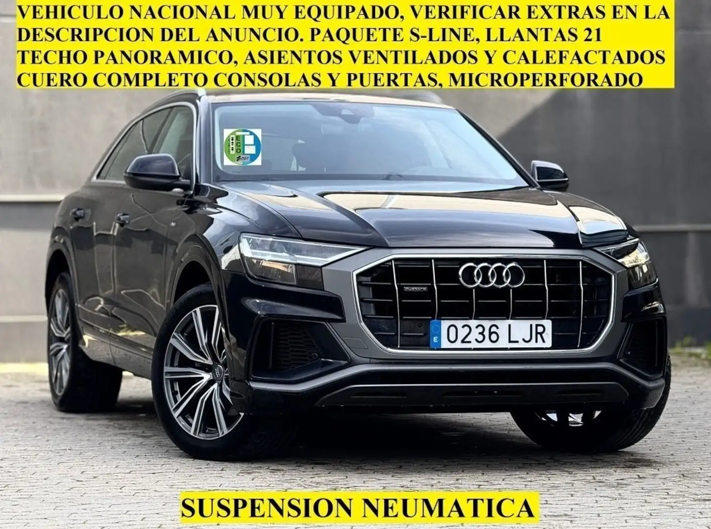 Audi Q8 50 TDI S line quattro tiptronic Nero - 1
