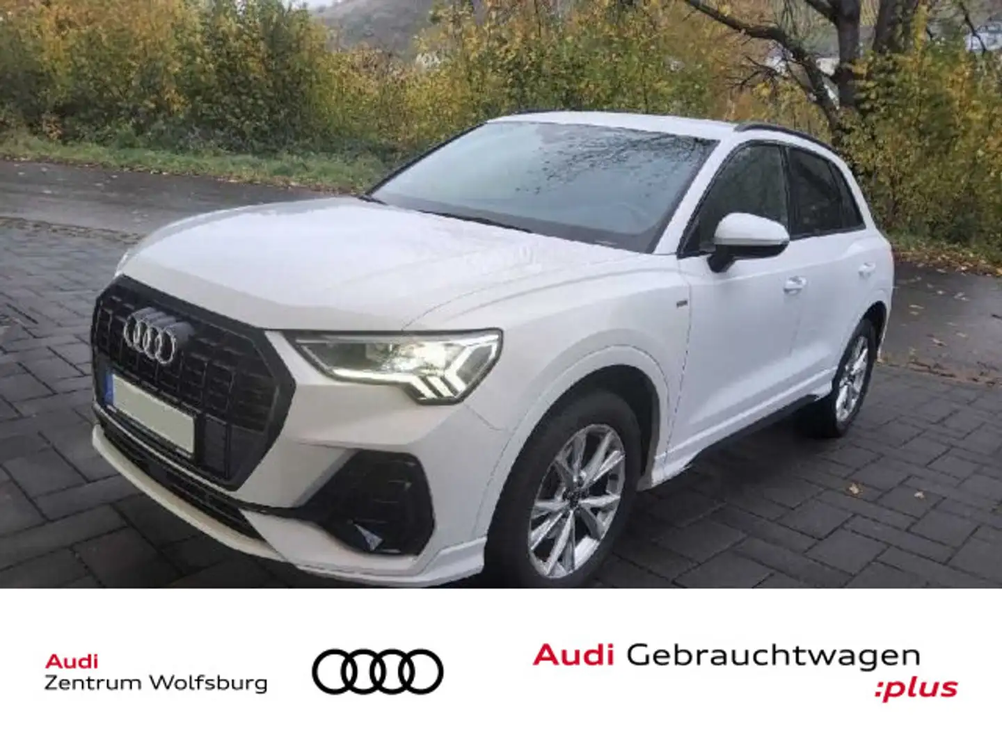 Audi Q3 35TFSI S tronic S-LINE AHK/KAMERA/NAVI/SITZHZ Weiß - 1