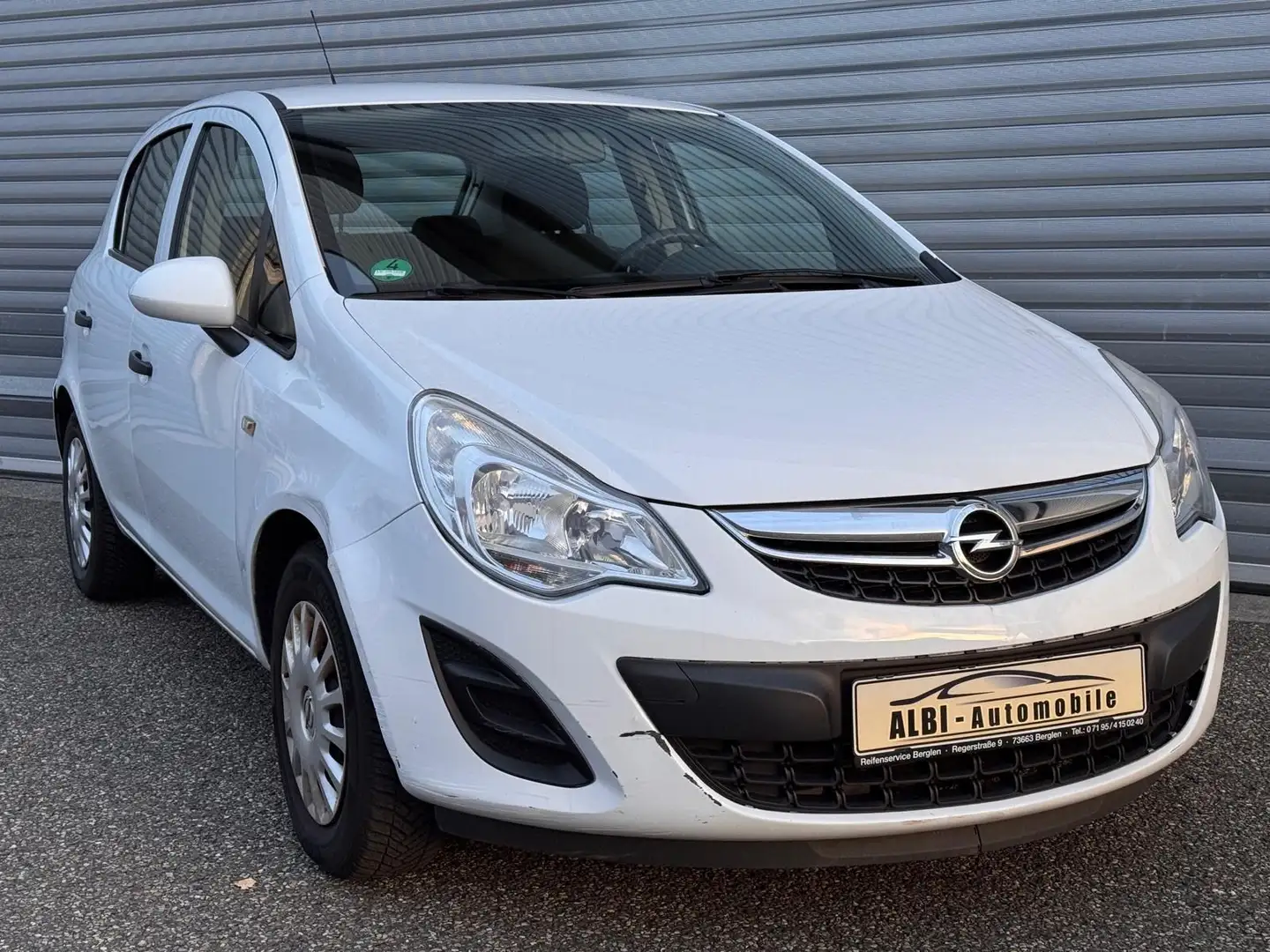 Opel Corsa 5 Türer Klima EU5 Bianco - 1