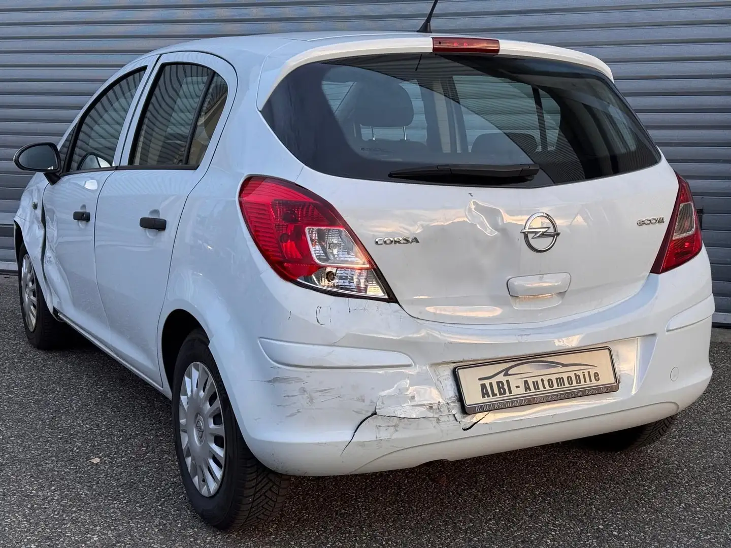 Opel Corsa 5 Türer Klima EU5 Bianco - 2