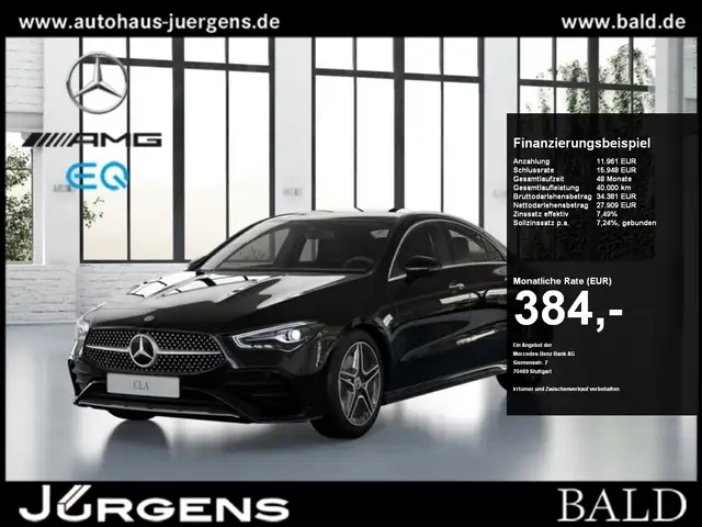 Mercedes-Benz CLA 220 d Coupé AMG-Sport+Ambiente+Cam+LED+Keyl