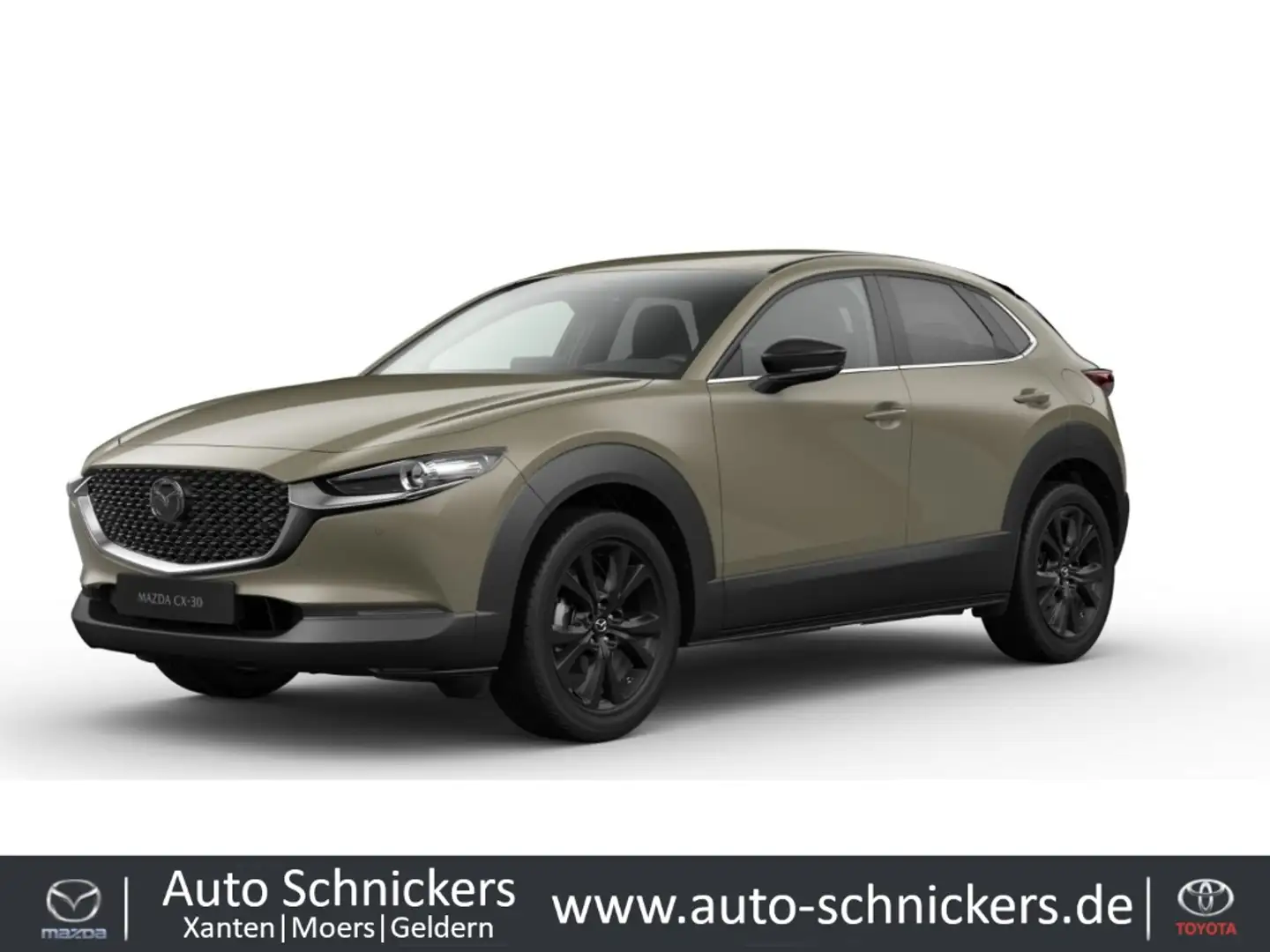 Mazda CX-30 HOMURA+2025+HEAD-UP+CARPLAY+LED+DAB+AKTION!! Бежевый  - 1