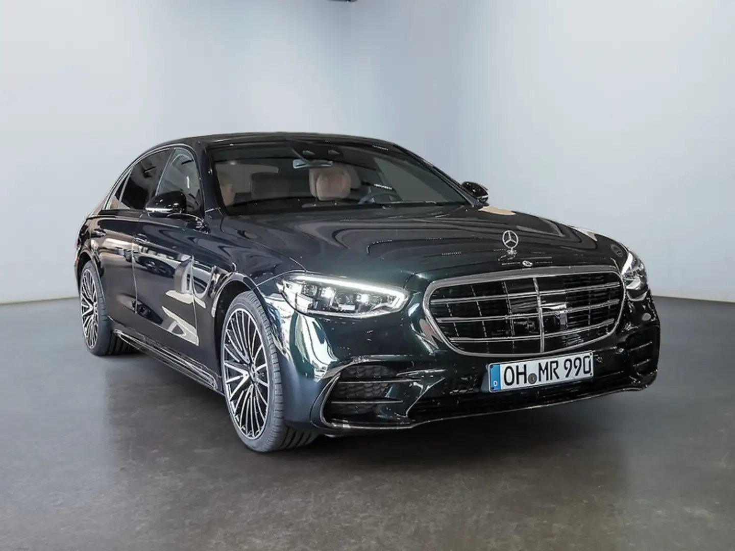 Mercedes-Benz S 450 d 4MATIC Limousine Langversion AMG BURM Vert - 2