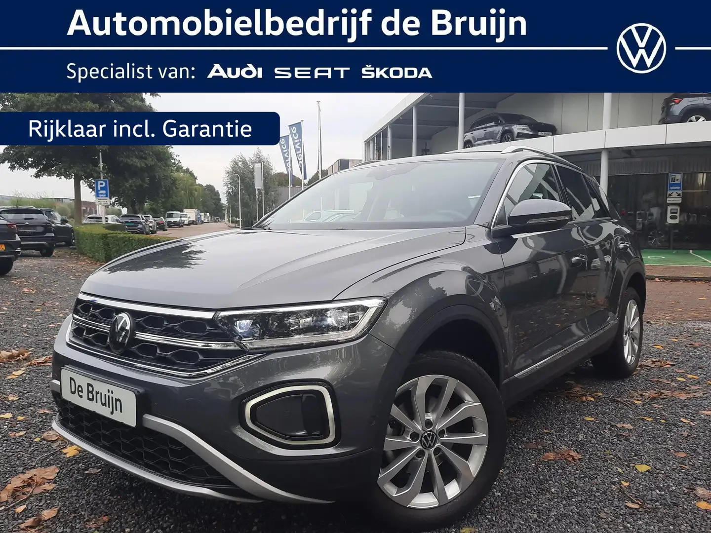 Volkswagen T-Roc 1.5 TSI 150pk DSG Style (Virtual,Navi,IQ) Gris - 1