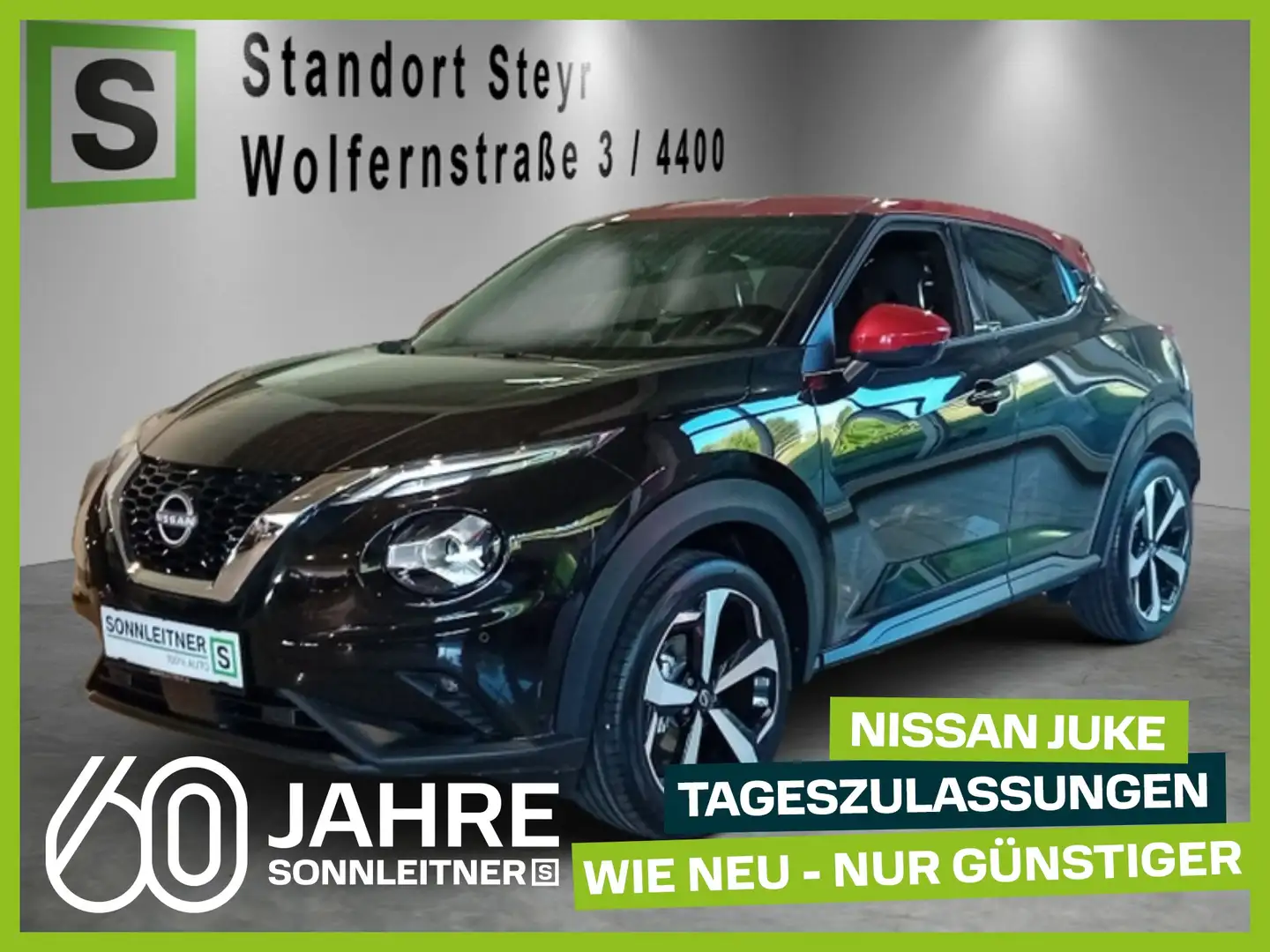 Nissan Juke JUKE Tekna 1.0 DIG-T 114 PS 7DCT Schwarz - 1