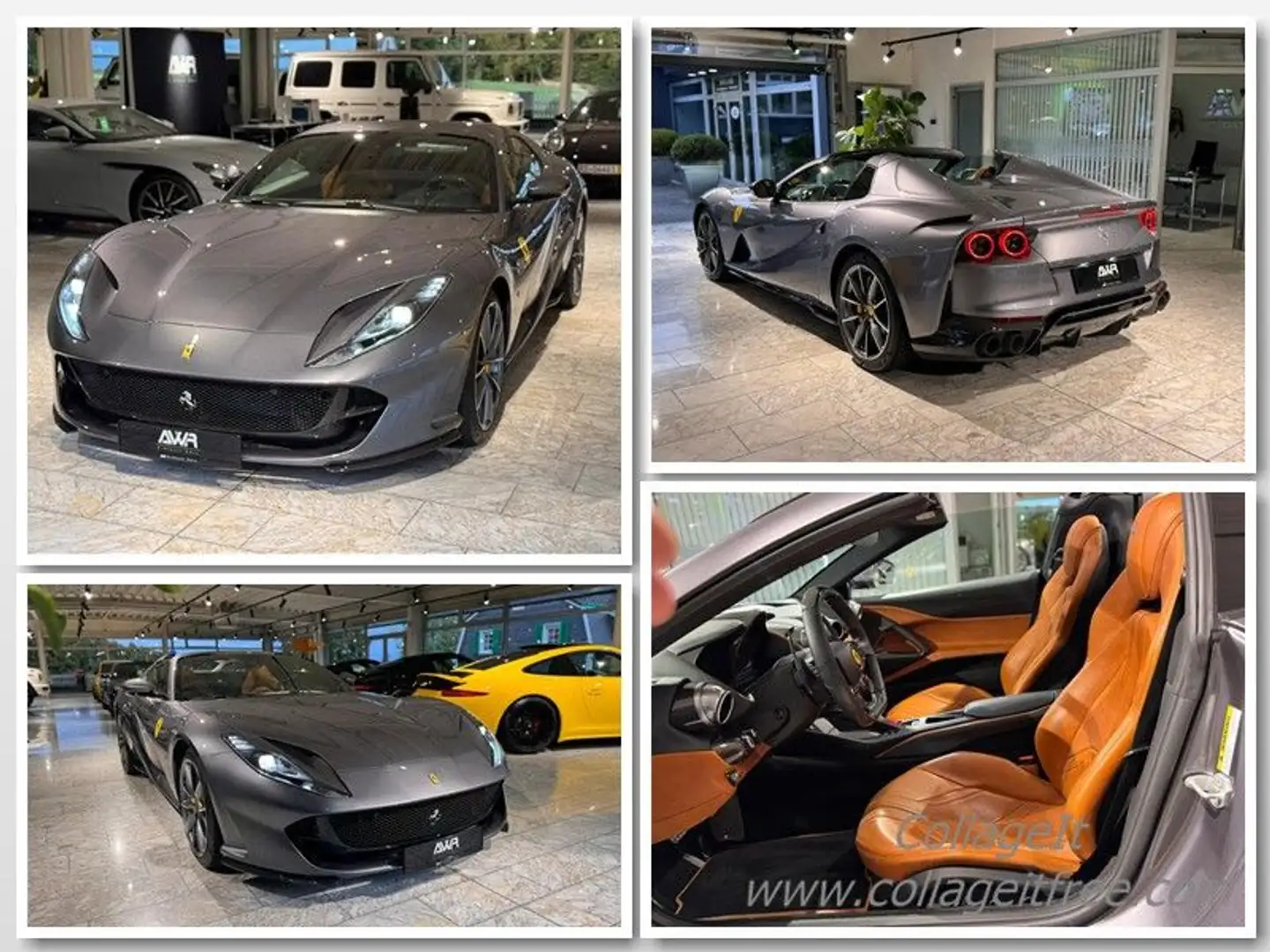 Ferrari 812 GTS "TAILOR MADE" CARBON-PAKET*LIFT*DEUTSCH* Gris - 1