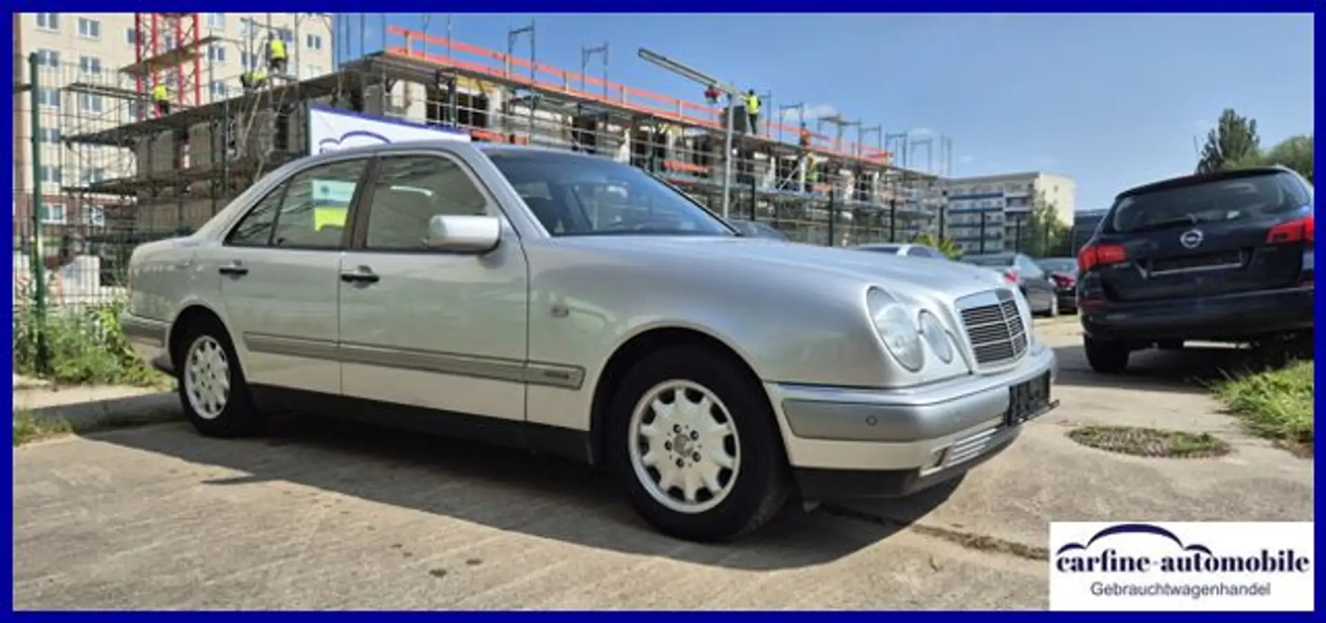 Mercedes-Benz E 200 LIMO AUT KLIMAAUT TEMP PDC AHK HU:NEU Silber - 2
