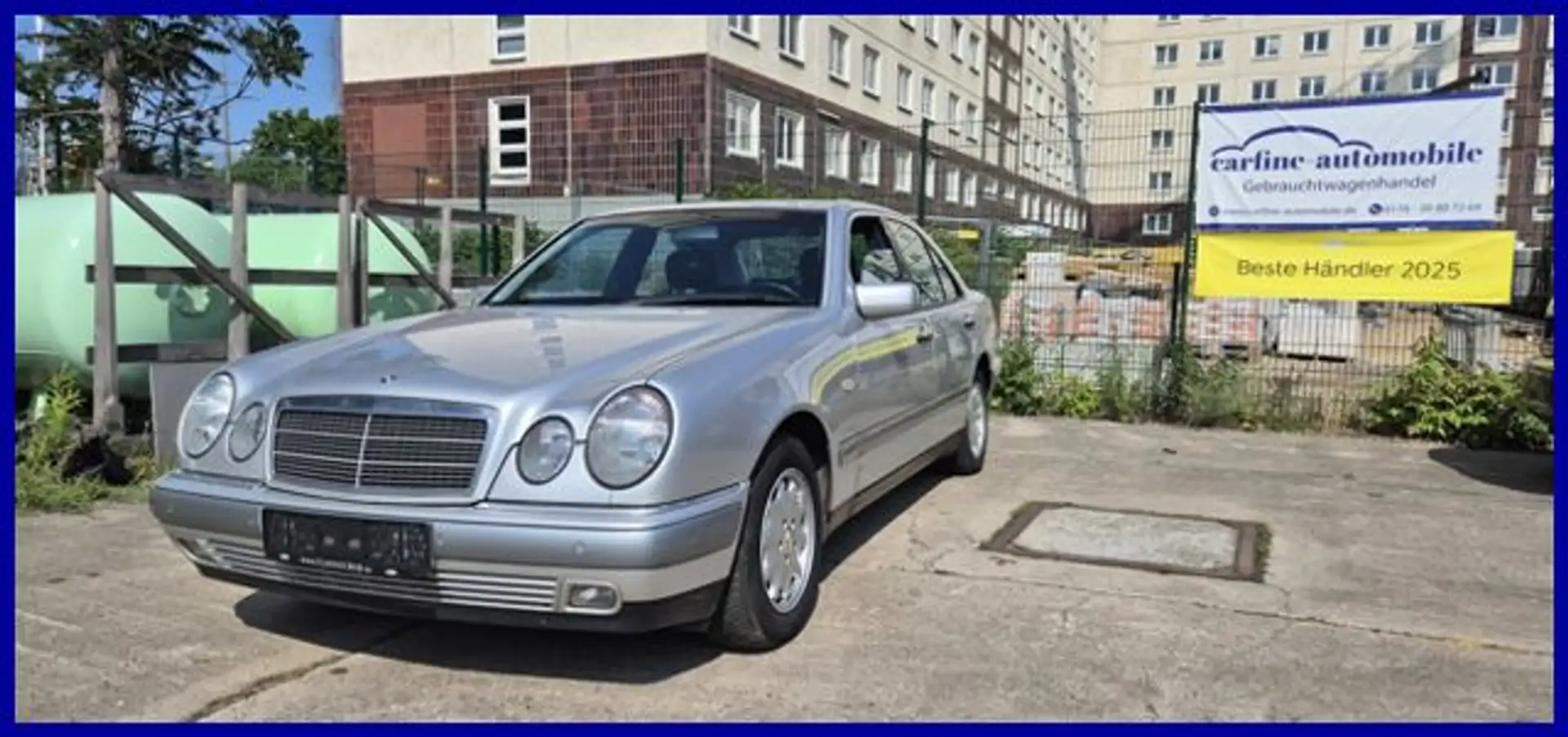 Mercedes-Benz E 200 LIMO AUT KLIMAAUT TEMP PDC AHK HU:NEU Silber - 1