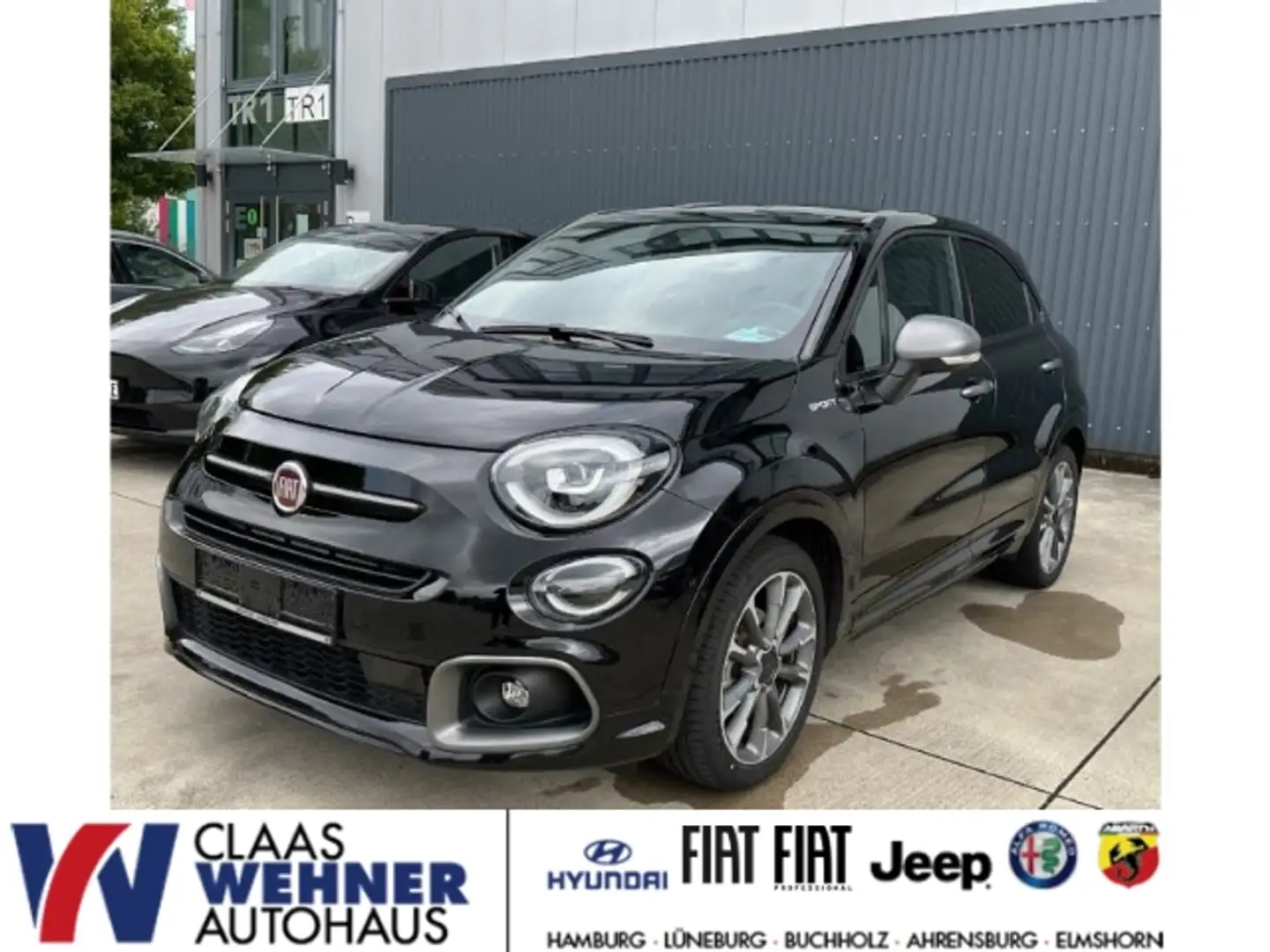 Fiat 500X Sport 1.0 GSE EU6d-T FireFly Schwarz - 1