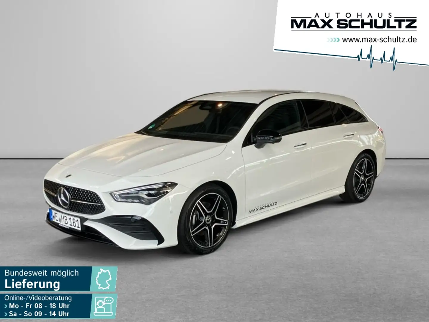 Mercedes-Benz CLA 180 SB AMG*AHK*360°*LED*Night*Keyless*Kamera Weiß - 1