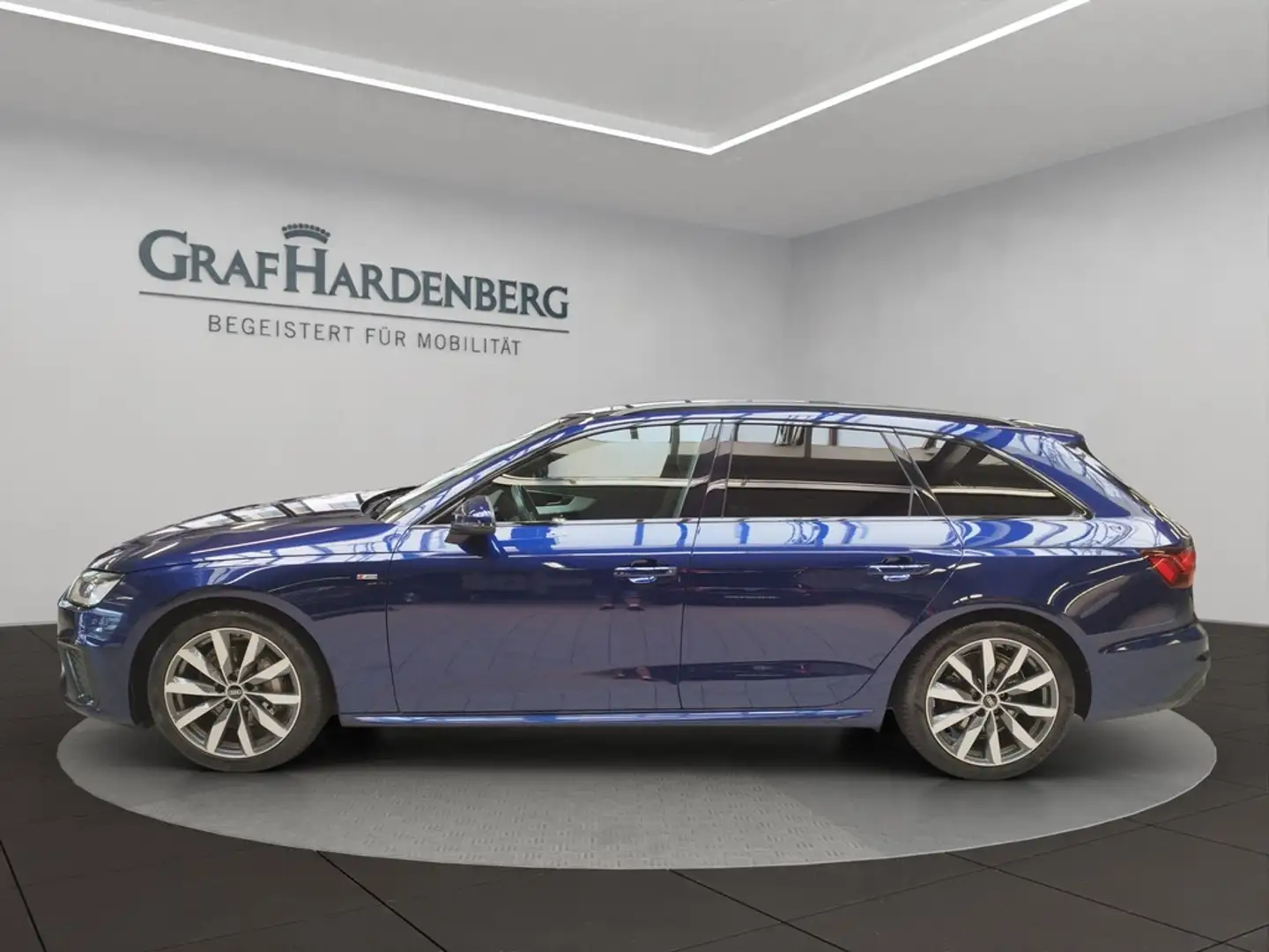 Audi A4 Avant 40 TDI S tronic S Line Matrix Pano Blau - 2