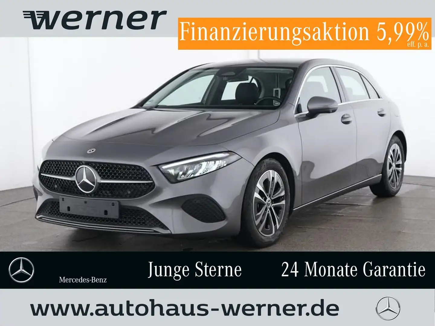 Mercedes-Benz A 200 d PROGRESSIVE ADVANCED 360° LED SHZ TOTWI Grau - 1