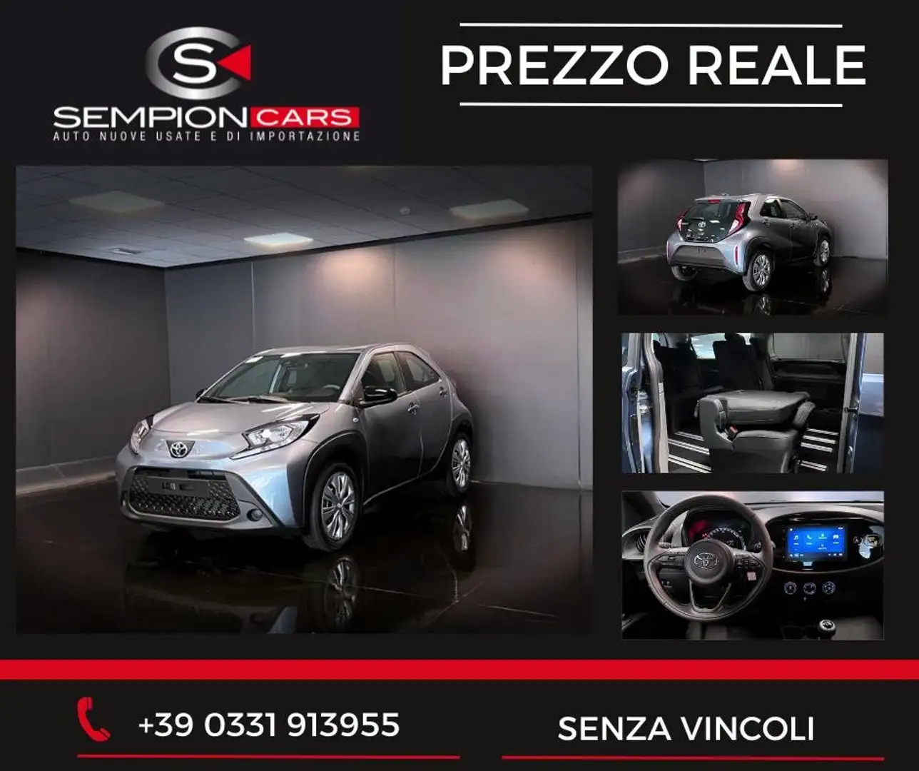 Toyota Aygo X 1.0 ACTIVE 72cv PREZZO REALE PRONTA CONSEGNA - 1
