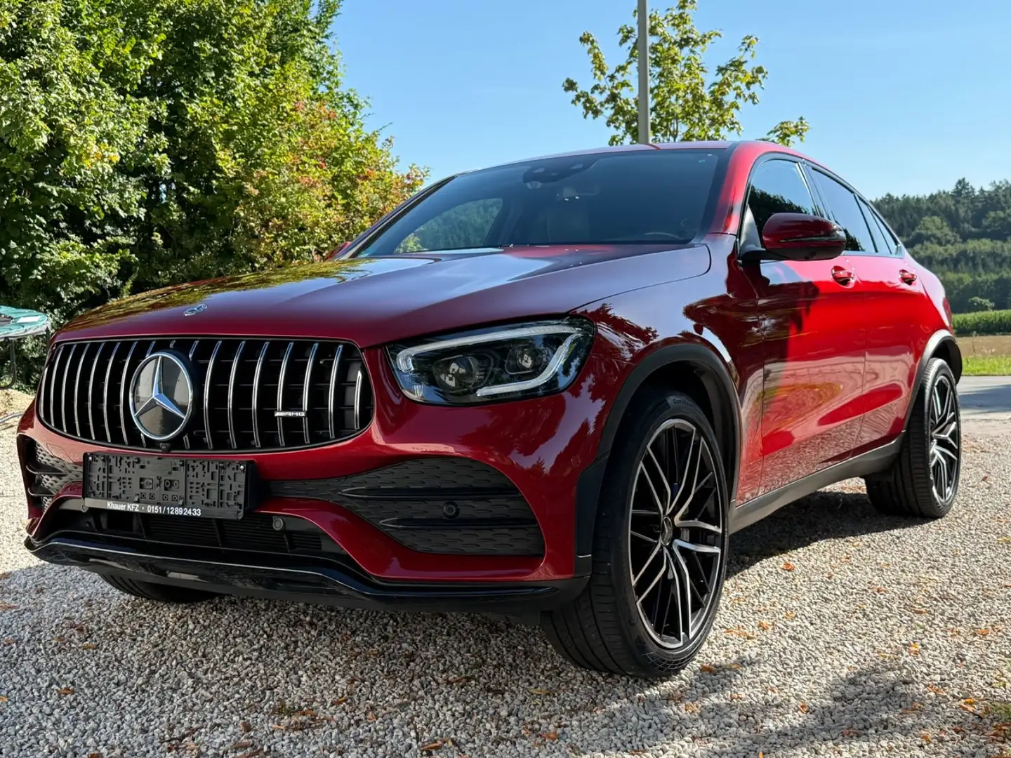 Mercedes-Benz GLC 43 AMG GLC -Klasse Coupe GLC 43 AMG 4Matic Rouge - 1
