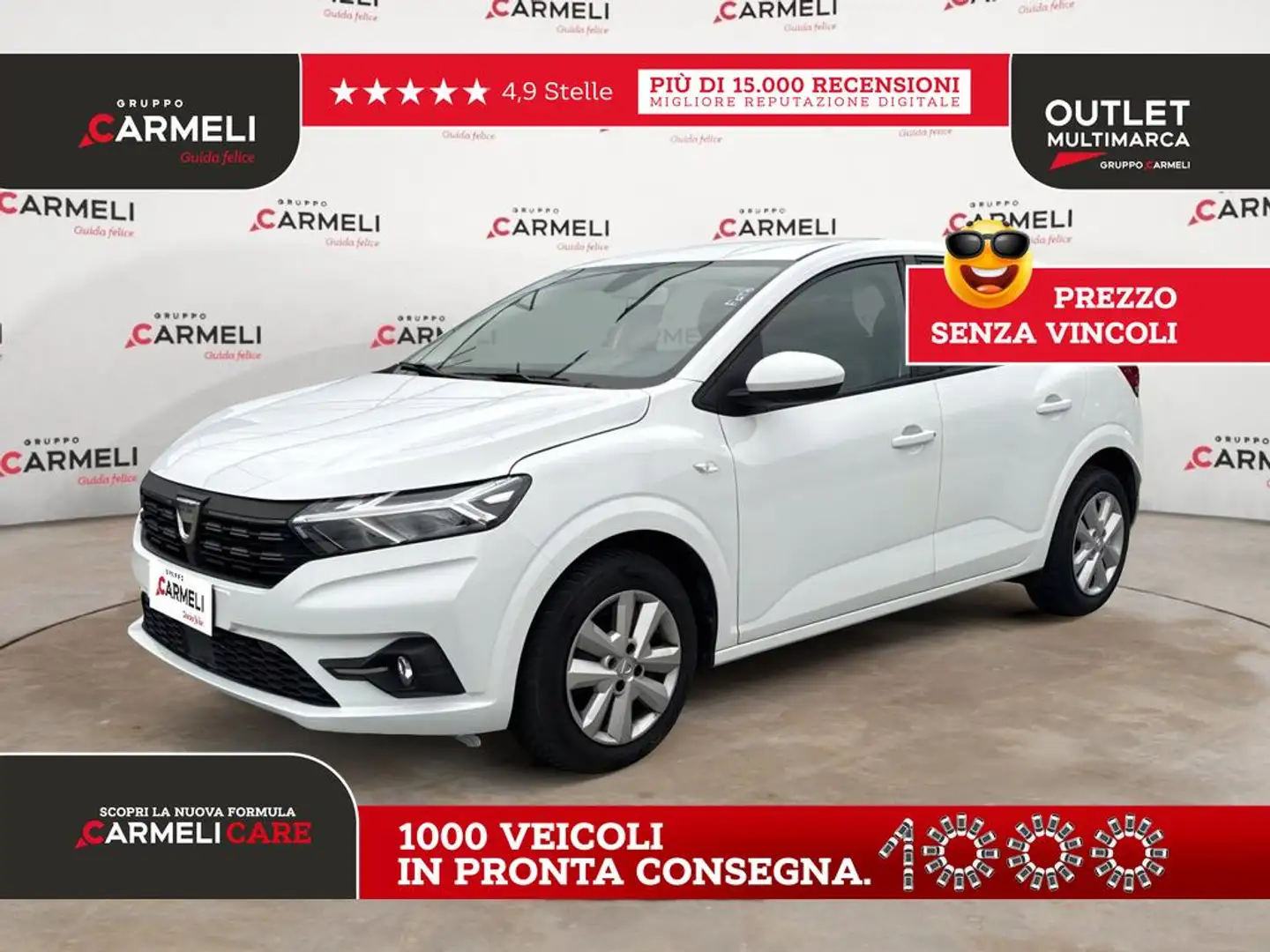 Dacia Sandero Streetway 1.0 tce Comfort Eco-g 100cv Blanc - 1