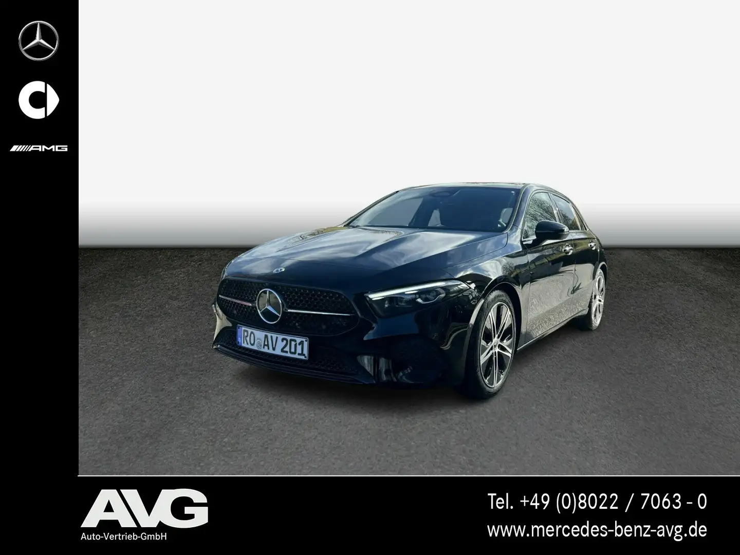 Mercedes-Benz A 200 A 200 d Progressive Multi LED RF Park-P Night Navi Schwarz - 1