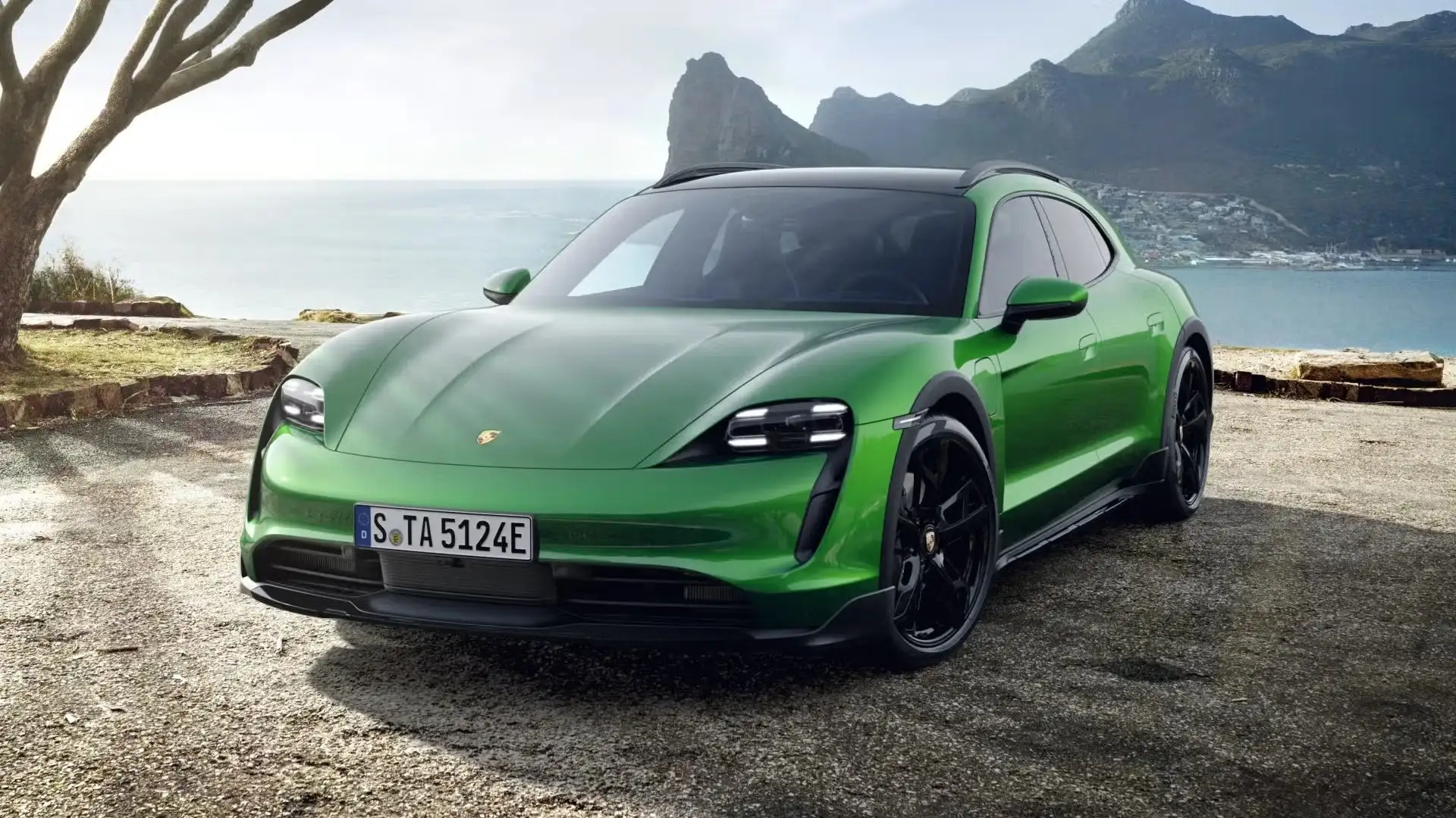 Porsche Taycan 4 Cross Turismo 476cv - Pack Offroad - Iva esposta Verde - 1