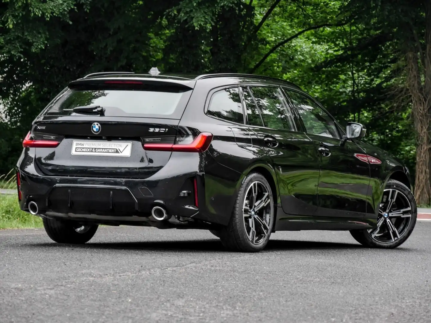 BMW 330 i xDrive TOURING+M SPORT+ACC+PA+HiFi+SHZ Schwarz - 2