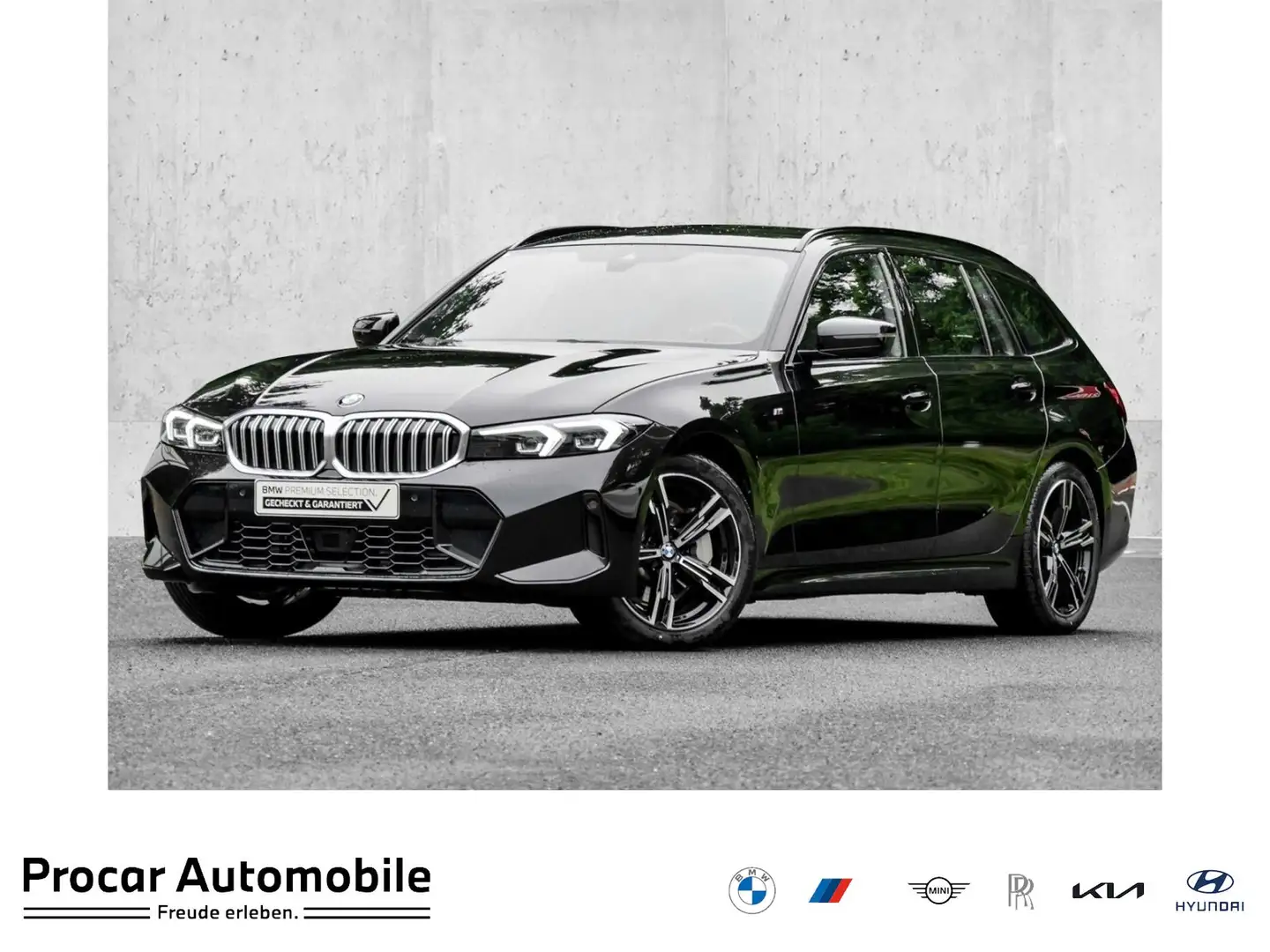 BMW 330 i xDrive TOURING+M SPORT+ACC+PA+HiFi+SHZ Schwarz - 1