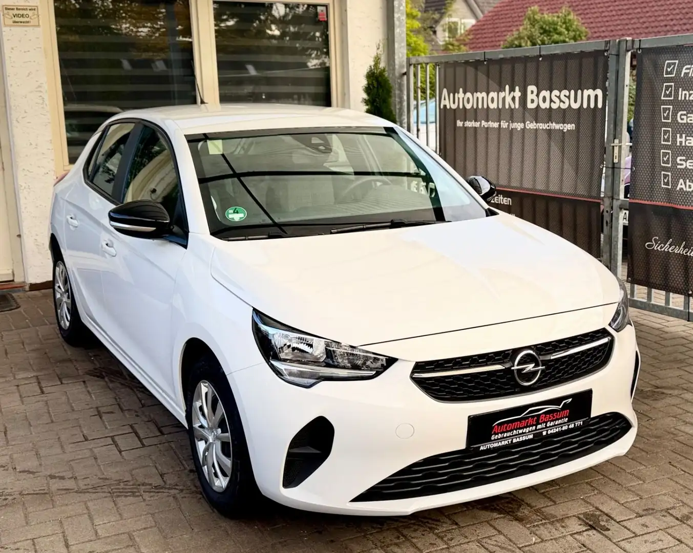 Opel Corsa F Edition | RKam| Navi | Carplay | Shz. Weiß - 1