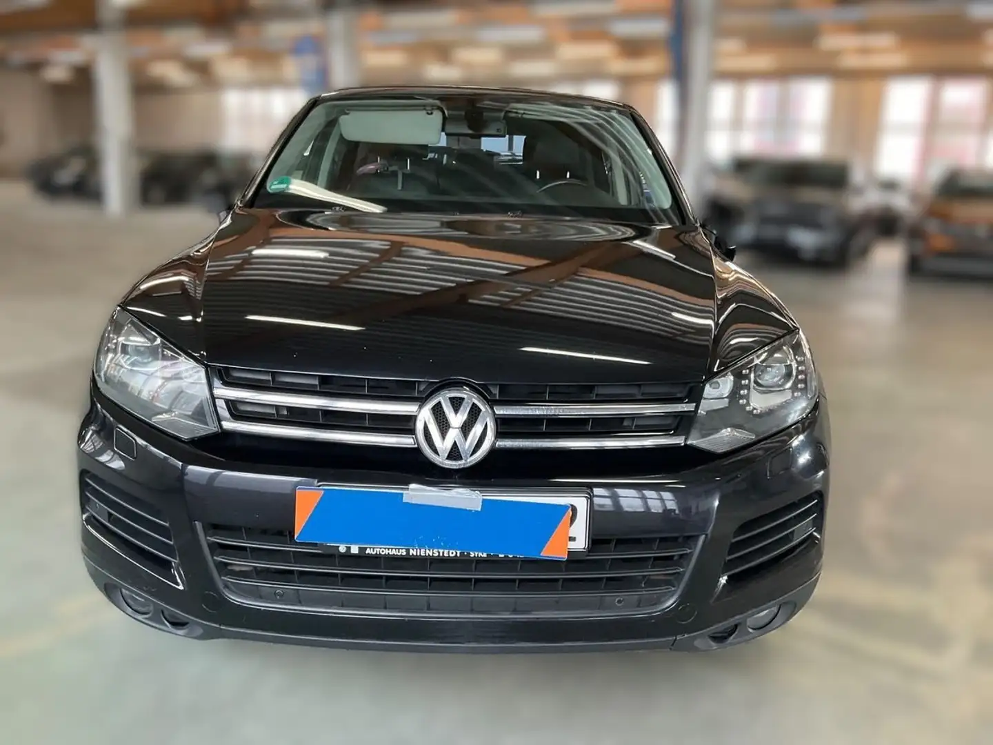 Volkswagen Touareg V6 TDI BMT Ratenzahlung ohne Bank+Tüv Neu Schwarz - 2
