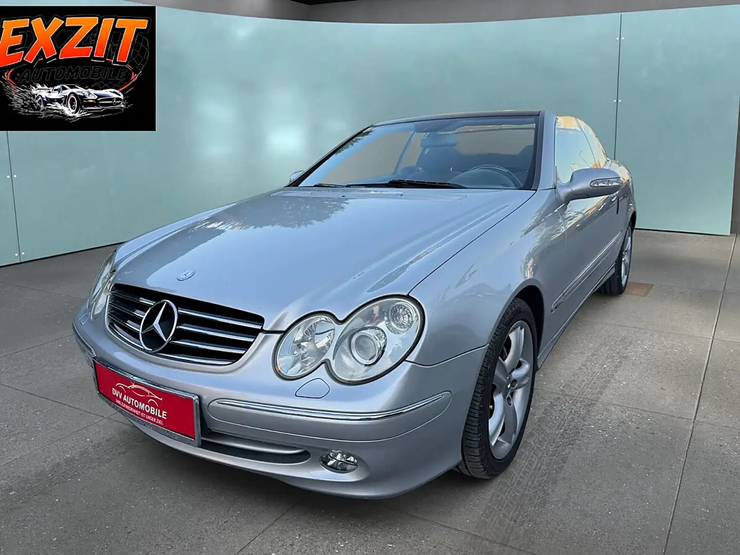 Mercedes-Benz CLK 320 Cabrio Avantgarde Aut.*Nur 130.000km* Silber - 1