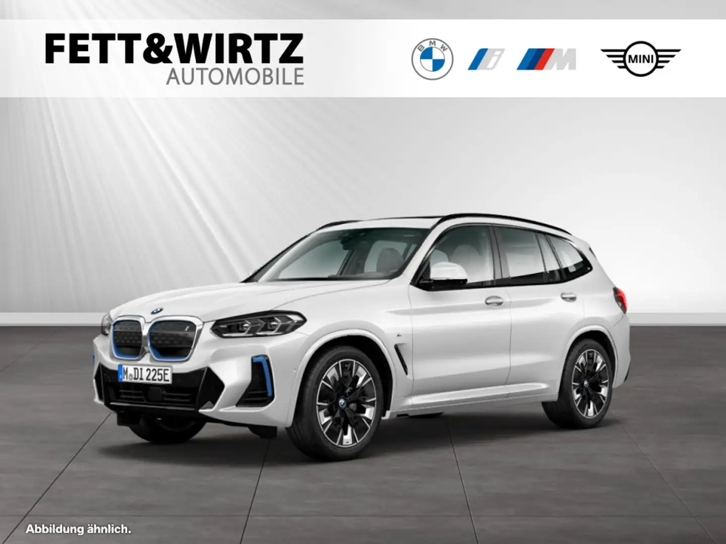 BMW iX3 Impressive|M Sport|AHK|Head-Up|H/K Weiß - 1